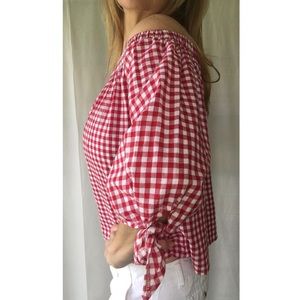 CAUTION TO THE WIND Off the Shoulder